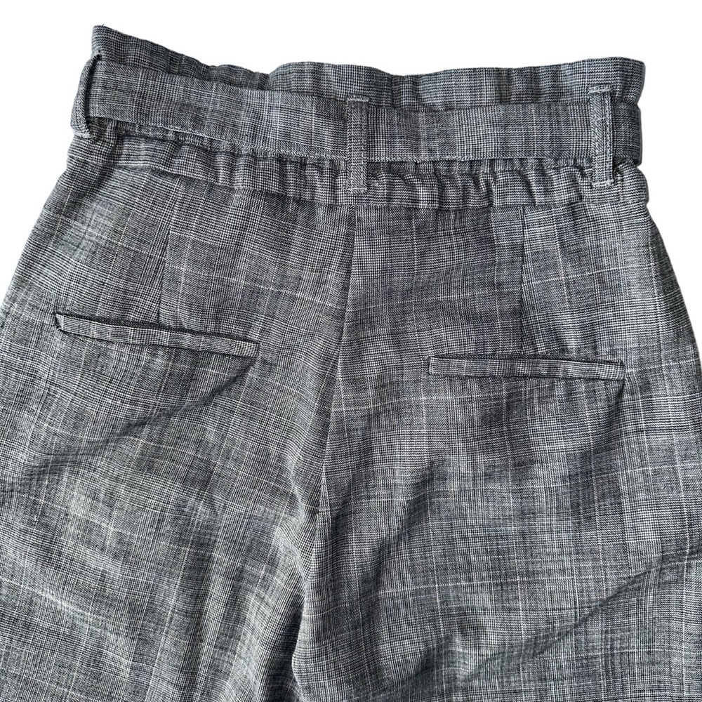 DYNAMITE  BELTED & PLAID DRESS PANTS - SIZE US XS - Picture 8 of 9